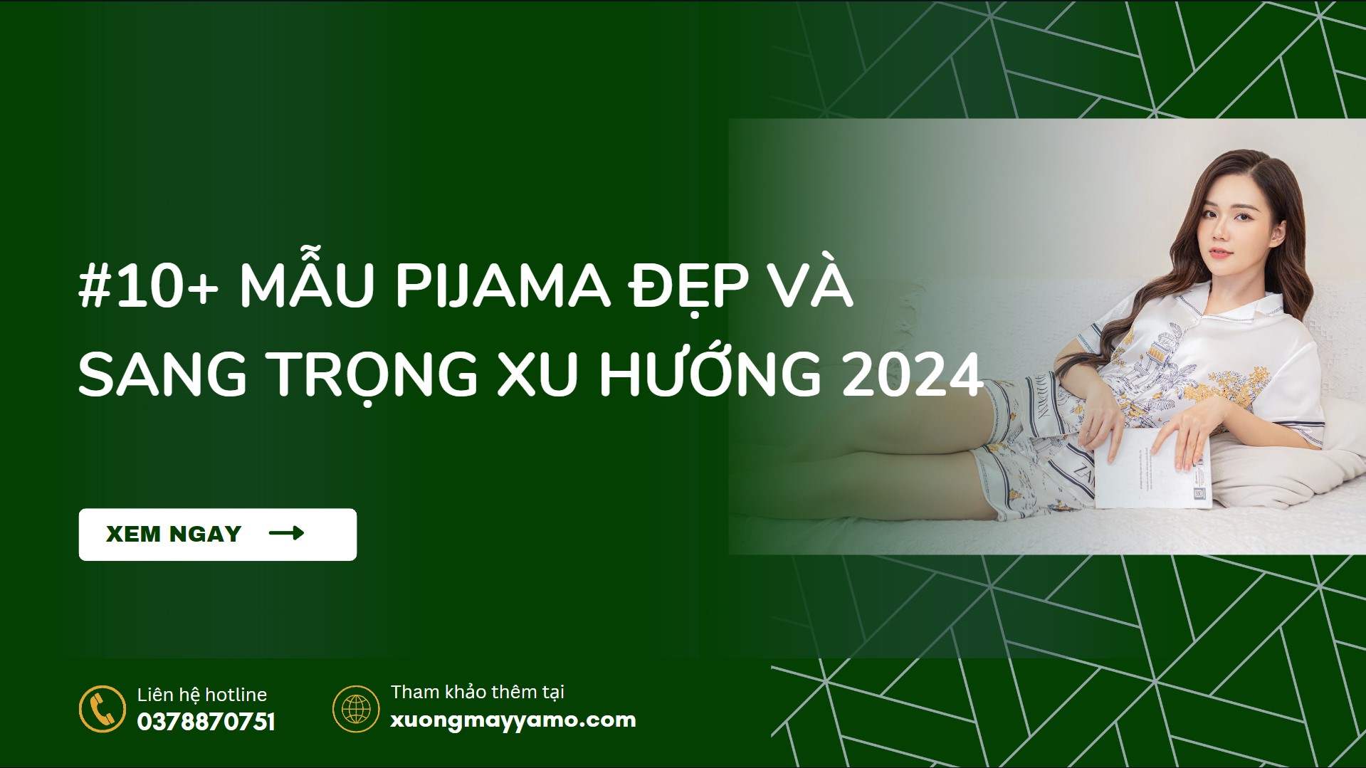 các mẫu pijama đẹp