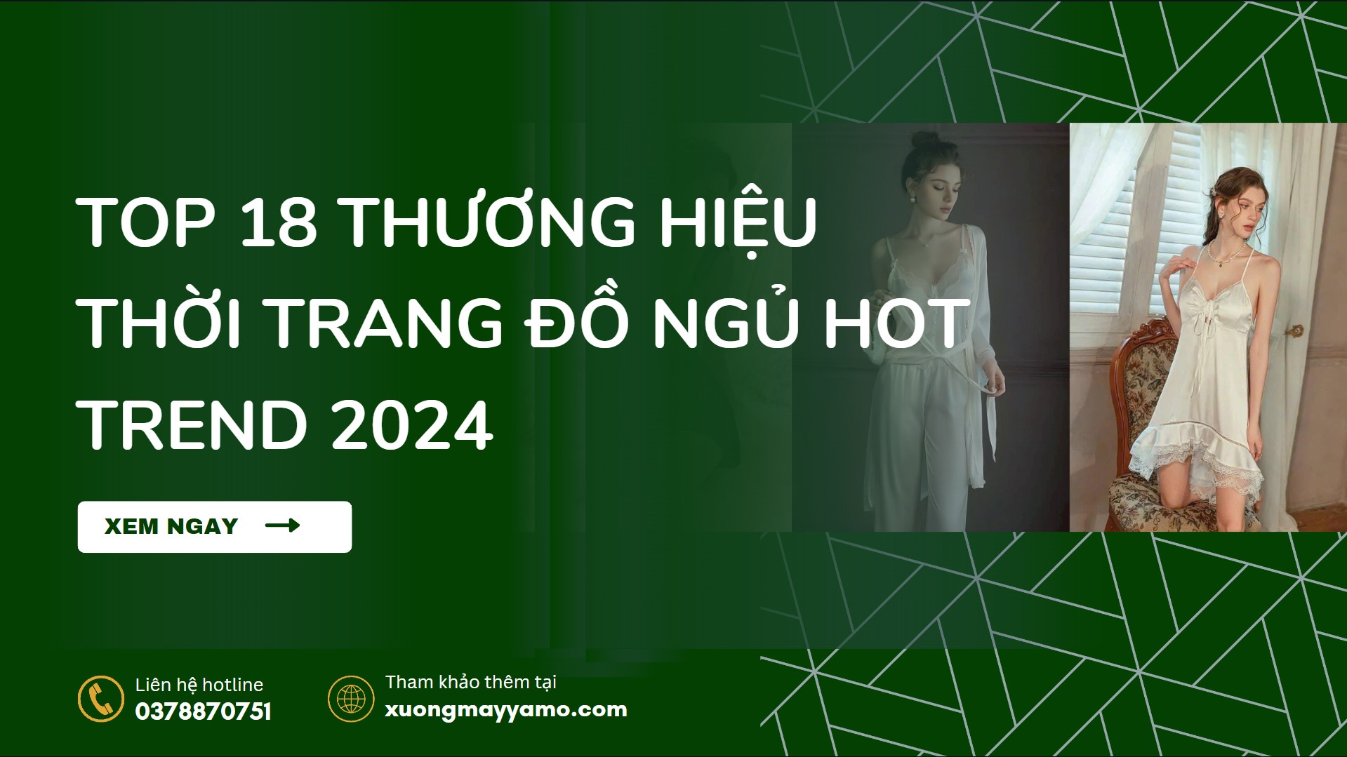 các thương hiệu thời trang đồ ngủ