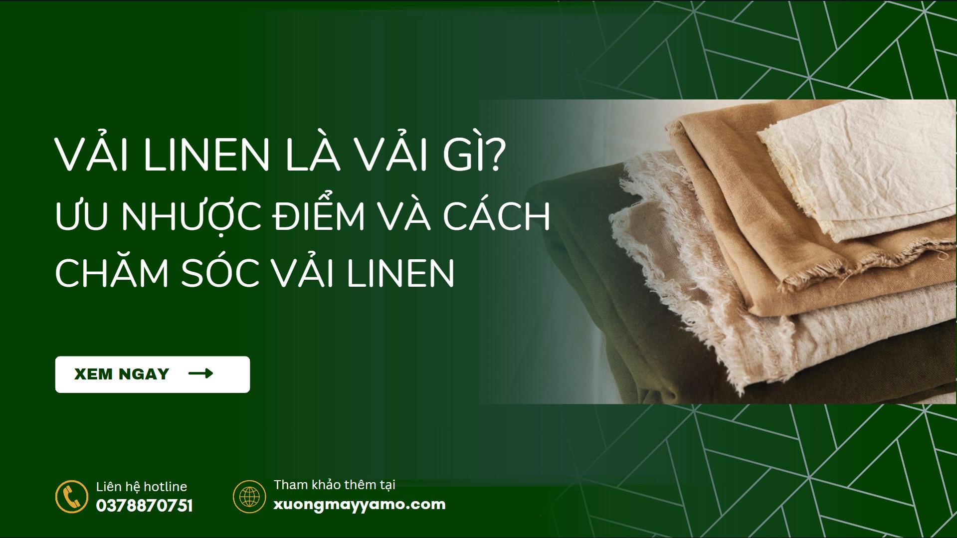 vải linen là vải gì